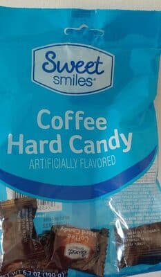 COFFEE FLAVORED HARD CANDY, COFFEE