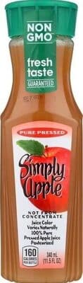 SIMPLY, PRESSED APPLE JUICE