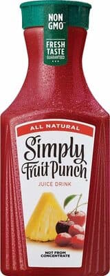 Simply Fruit Punch Bottle, 52 fl oz