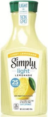 Simply Light Lemonade (NC) Bottle, 52 fl oz