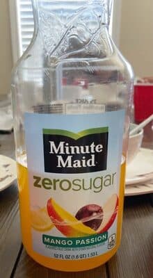 MANGO PASSION FLAVORED ZEROSUGAR FRUIT DRINK