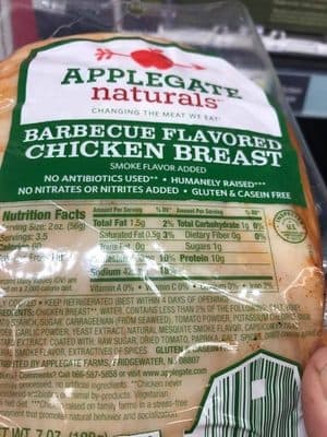BARBECUE-FLAVORED CHICKEN BREAST, BARBECUE