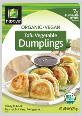 ORGANIC TOFU VEGETABLE DUMPLINGS