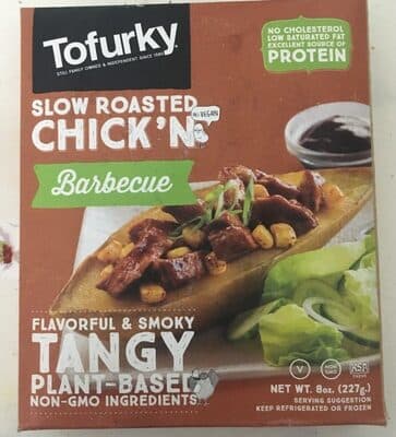 SLOW ROASTED CHICK'N BARBECUE