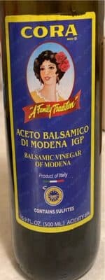 BALSAMIC VINEGAR OF MODENA