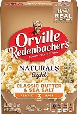 ORVILLE REDENBACHERS White Lite Popcorn