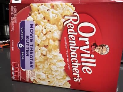 ORVILLE REDENBACHERS Movie Theater Butter Popcorn