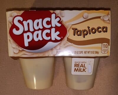 SNACK PACK Pudding Tapioca, 13 OZ