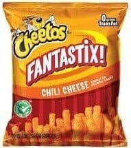 Cheetos Fantastix Chili Cheese Corn And Potato Snacks 1.0 Ounce Plastic Bag