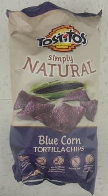 TOSTITOS, TORTILLA CHIPS, BLUE CORN, BLUE CORN