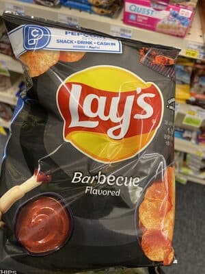 BARBECUE FLAVORED POTATO CHIPS, BARBECUE