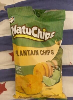LIME PLANTAIN CHIPS, LIME