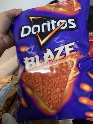 FLAVORED TORTILLA CHIPS, BLAZE