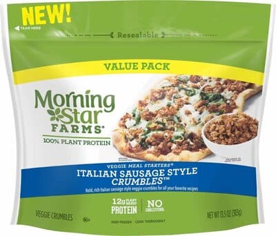 ITALIAN SAUSAGE STYLE VEGGIE CRUMBLES