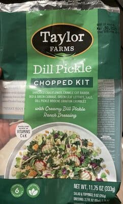 DILL PICKLE CHOPPED KIT, DILL PICKLE