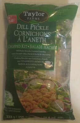 DILL PICKLE CHOPPED KIT, DILL PICKLE