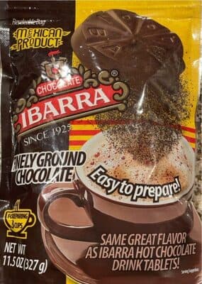 FINELY GROUND CHOCOLATE