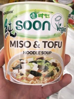 MISO & TOFU NOODLE SOUP, MISO & TOFU