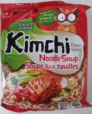 KIMCHI FLAVOR NOODLE SOUP, KIMCHI