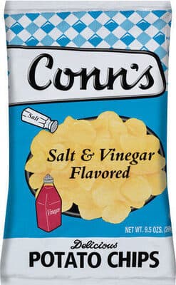 DELICIOUS POTATO CHIPS, SALT & VINEGAR