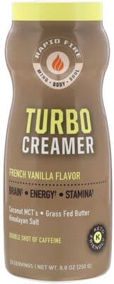 FRENCH VANILLA FLAVOR TURBO CREAMER , FRENCH VANILLA