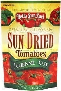 JULIENNE-CUT SUN DRIED TOMATOES