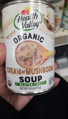 CREAM OF MUSHROOM SOUP