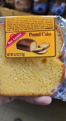 BON APPETIT, POUND CAKE