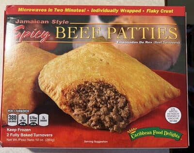 JAMAICAN STYLE BEEF PATTIES