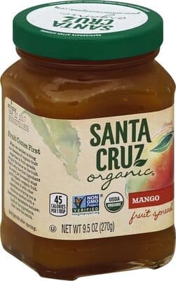 SANTA CRUZ ORGANIC, FRUIT SPREAD, MANGO