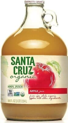 SANTA CRUZ ORGANIC, APPLE JUICE
