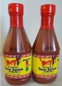 MACAYO, MEXICAN STYLE TACO SAUCE & CHIP DIP