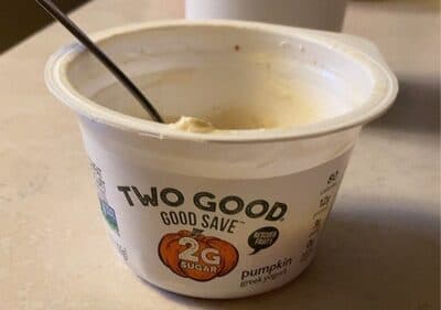 PUMPKIN GREEK LOWFAT YOGURT, PUMPKIN