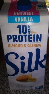 UNSWEET VANILLA PROTEIN PEA, ALMOND AND CASHEWMILK, UNSWEET VANILLA