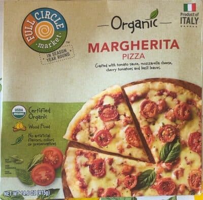 MARGHERITA PIZZA CRAFTED WITH TOMATO SAUCE, MOZZARELLA CHEESE, CHERRY TOMATOES AND BASIL LEAVES, MARGHERITA