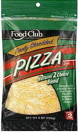 PIZZA STYLE TWO CHEESE BLEND LOW-MOISTURE PART-SKIM MOZZARELLA & CHEDDAR FINELY SHREDDED CHEESES, PIZZA STYLE TWO CHEESE BLEND
