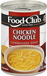 CHICKEN NOODLE CONDENSED SOUP, CHICKEN NOODLE