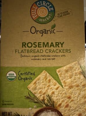 ROSEMARY FLATBREAD CRACKERS