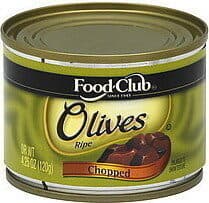CHOPPED RIPE OLIVES