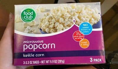 SWEET & SALTY MICROWAVE KETTLE CORN POPCORN BAGS, SWEET & SALTY