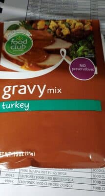 TURKEY GRAVY MIX