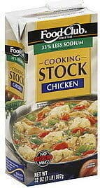 CHICKEN COOKING STOCK, CHICKEN