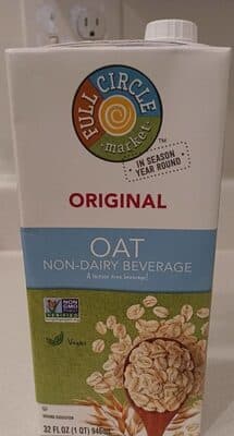 ORIGINAL OAT NON-DAIRY BEVERAGE, ORIGINAL
