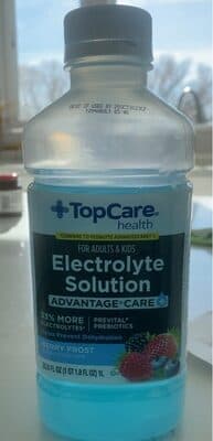 ADVANTAGE CARE, BERRY FROST ELECTROLYTE SOLUTION FOR ADULTS & KIDS, BERRY FROST