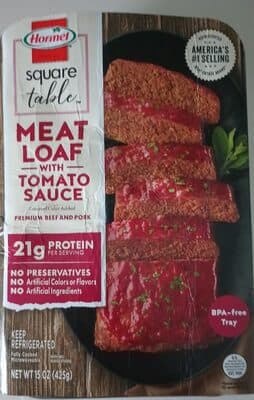 MEATLOAF WITH TOMATO SAUCE