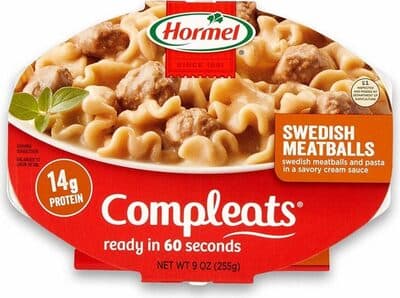 HORMEL, COMPLEATS, SWEDISH MEATBALLS