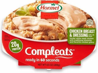 CHICKEN BREAST WITH RIB MEAT & DRESSING