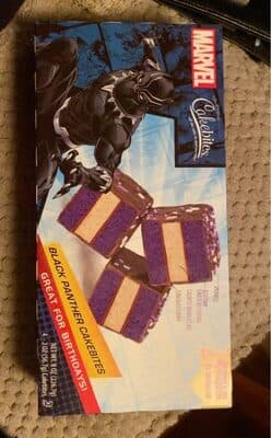 CAKEBITE BLACK PANTHER, 2 OZ, 4 COUNT