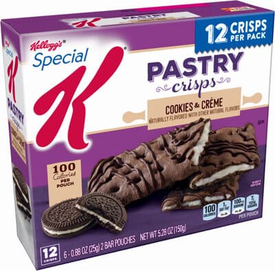 KELLOGG SPECIAL K CEREAL BARS COOKIES N' CREME 5.28OZ