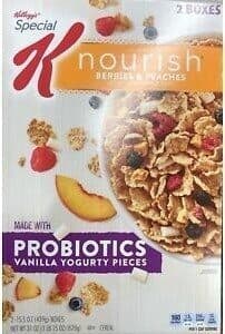 BERRIES & PEACHES CEREAL, BERRIES & PEACHES